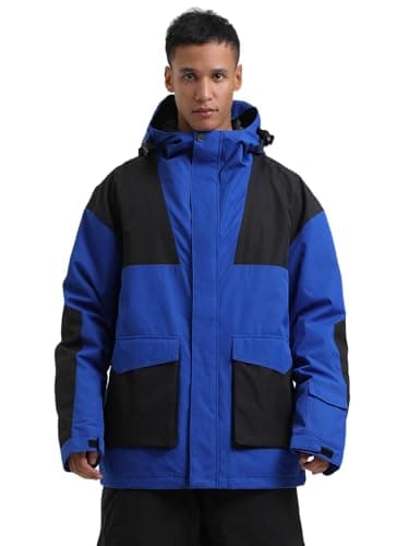 IMPHUT Mens Snowboard Jacket & Womens Ski Outerwear with Hood Winter Insulated