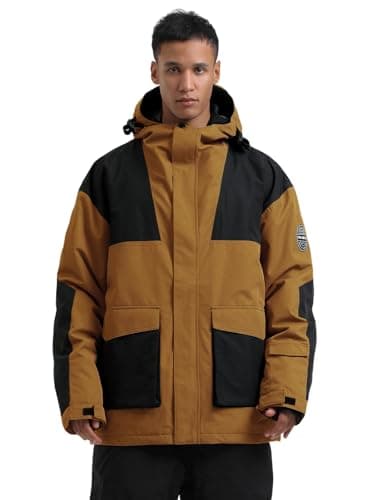 IMPHUT Mens Snowboard Jacket & Womens Ski Outerwear with Hood Winter Insulated