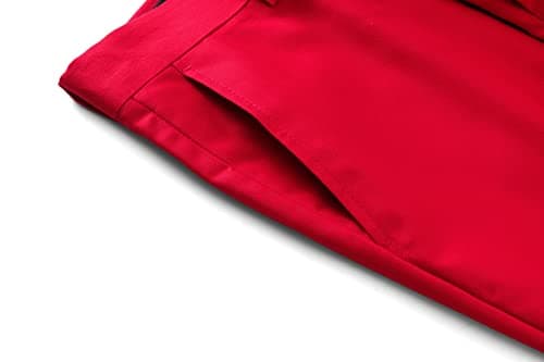 MOGU Men's Slim Fit Prom Tuxedo 2-Piece Suit (Jacket + Pants)