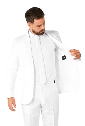 Suitmeister Men's Slim Fit Solid Color Party Suit - Halloween and More