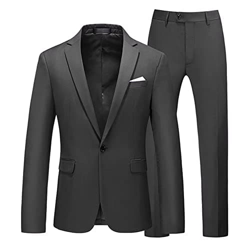 Slim Fit 2-Piece Formal Suits for Men