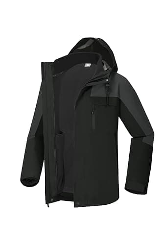 CAMELSPORTS Men's 3 in 1 Waterproof Winter Ski Jacket