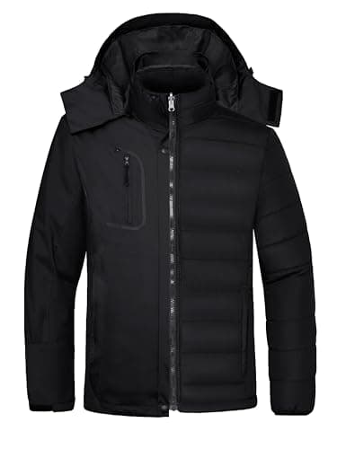 Wantdo Men's 3-in-1 Waterproof Winter Ski Coat