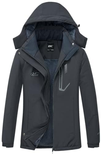 Diamond Candy Women's Winter Windproof Ski Jacket with Hood