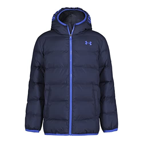 Under Armour Boys' Puffer Jacket, Water-Repellent, Zip Up