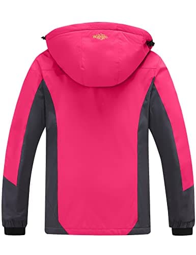 Women's Waterproof Ski Jacket with Hood