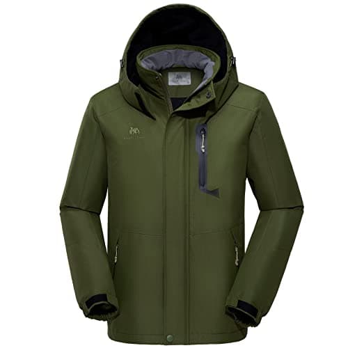 Golden Camel Men's Winter Windproof Snow Parka Jacket