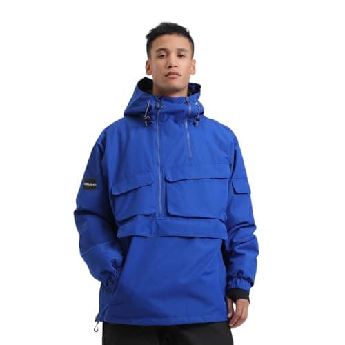 BSASB Mens Warm Snowboard Ski Jacket Waterproof Windproof Winter Sports