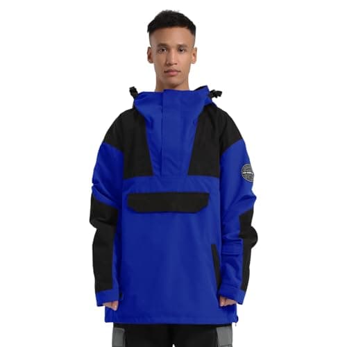 BSASB Mens Warm Snowboard Ski Jacket Waterproof Windproof Winter Sports