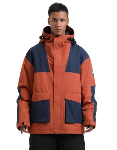 IMPHUT Mens Snowboard Jacket & Womens Ski Outerwear with Hood Winter Insulated