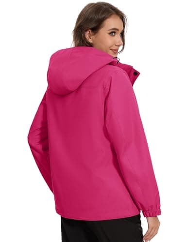 MAGCOMSEN Women's 3-in-1 Water Resistant Ski Jacket Winter Snow Coat