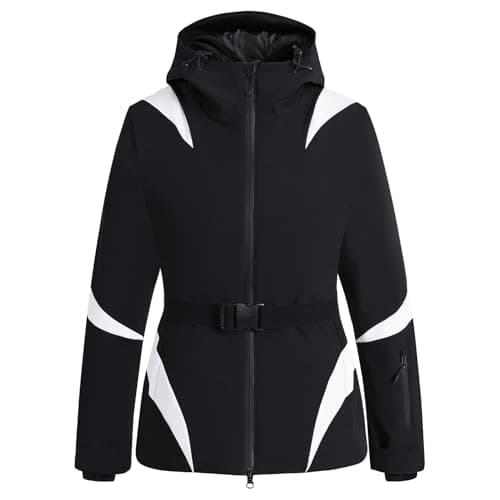 YEEFINE Women's Waterproof Snowboard Jacket for Winter Skiing Outdoor Warm Coats