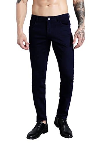 Slim Fit Stretch Denim Jeans for Men