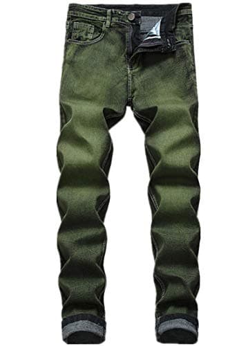 FREDD MARSHALL Men's Skinny Straight Leg Stretch Jeans Pants