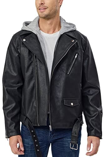 Stylish Fahsyee Leather Bomber Jacket for Men