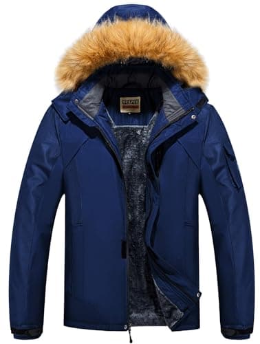 Men's Waterproof Ski Jacket for Winter