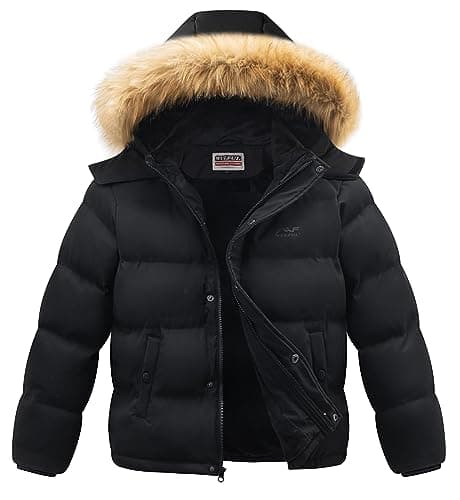 Boys' Winter Coats: Waterproof Puffer Jackets with Fleece Lining