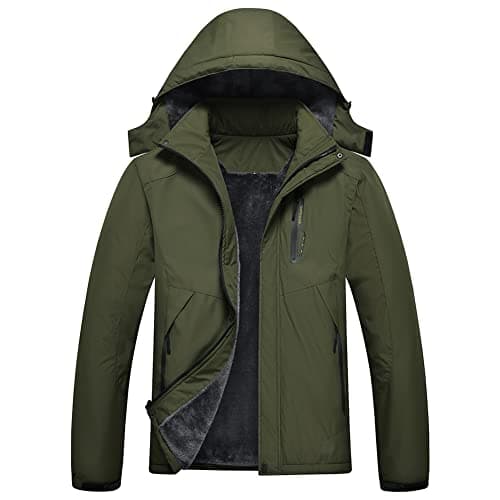 Men's Waterproof Ski Jacket for Winter Snowboarding