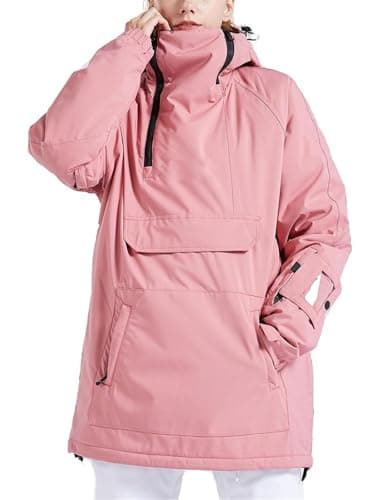 SNBOCON Women's Waterproof Ski Jacket Warm for Snowboarding Winter