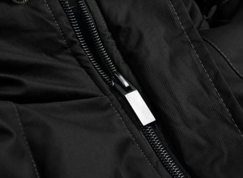 Keevoom Men's Waterproof Snow Jacket: Warm, Windproof, and Hooded for Skiing and Snowboarding