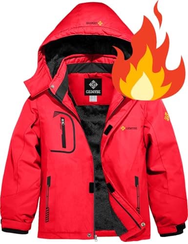 Waterproof Winter Ski Jacket for Boys