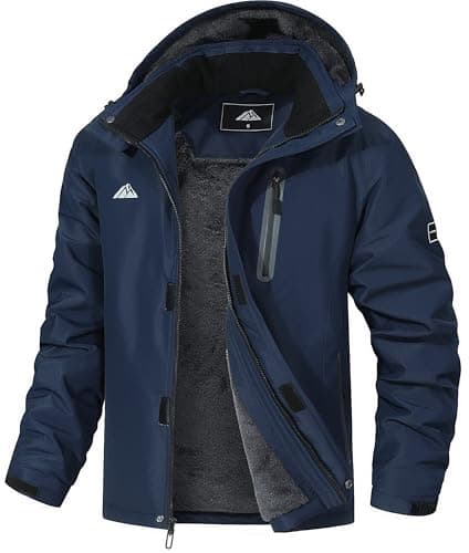 Maoyssen Men's Warm Winter Mountain Ski Jacket Waterproof Snowboarding