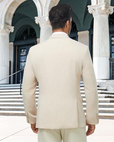 WULFUL Men's Lightweight Casual Blazer Suit Coat