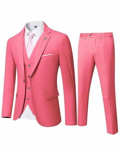 Slim Fit Suit Set for Men