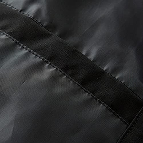 Sandbank Men's Casual Long Sleeve Bomber Jacket Banded Collar Windbreaker