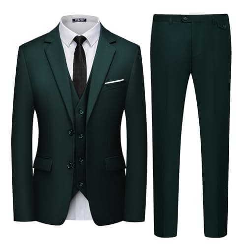 Men's 3 Piece Slim Fit Suit Set