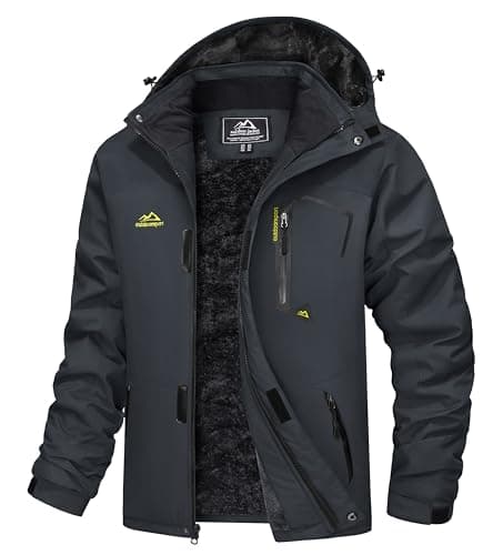 Men's Winter Parka Raincoat