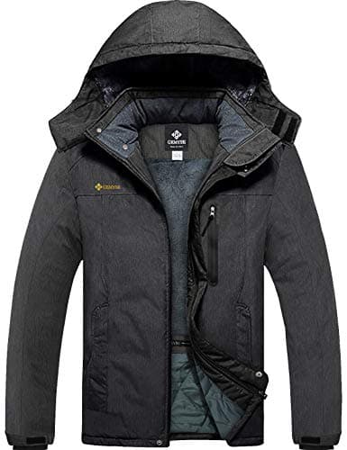 Streamlined Men's Waterproof Ski Jacket