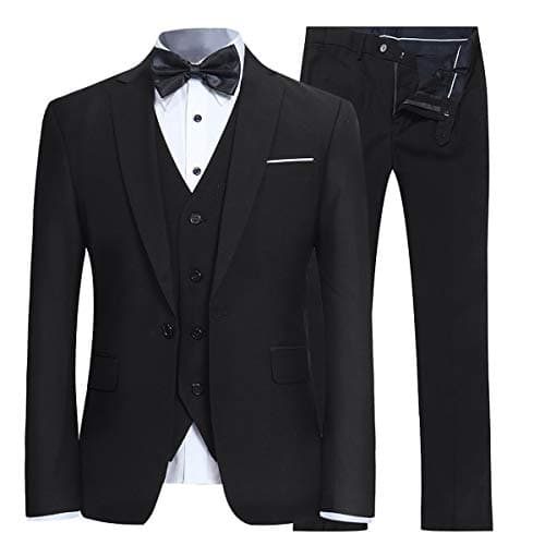 Men's Slim Fit 3-Piece Suit