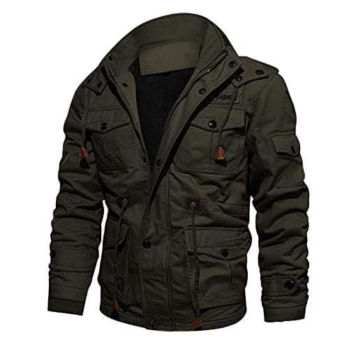 Guess Men's Wool Slim Fit Casual Hooded Winter Coat