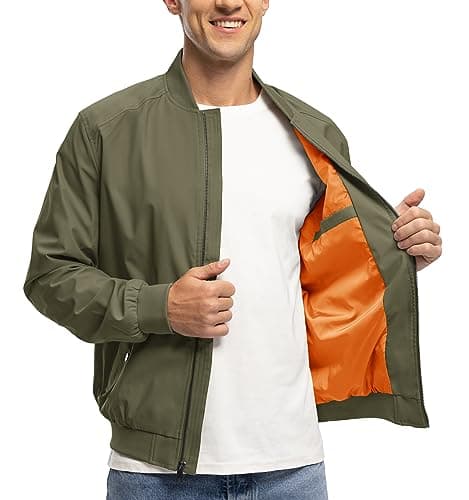 Men's Lightweight Windbreaker Jacket