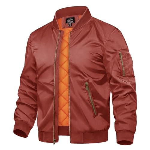 Refined Title: TACVASEN Men's Bomber Jackets - Warm Windbreaker Coats