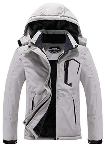 MOERDENG Women's Waterproof Ski Jacket