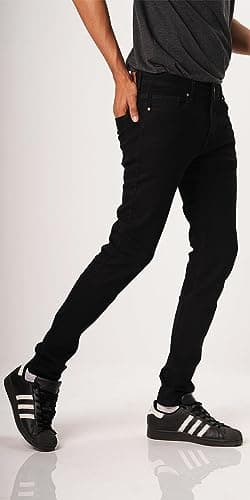Alamo Men's Skinny Jeans - Classic Slim Fit Denim Jeans for Men