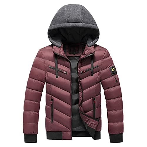 Xxl Hot Pink Wool Trench Coat for Men