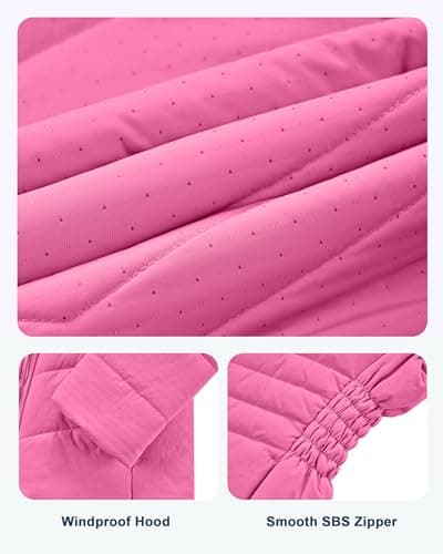 WULFUL Girl's Winter Waterproof Warm Hooded Parka Jacket