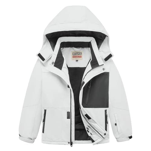 Boys' Waterproof Ski Jacket - Winter Snow Coat for Kids