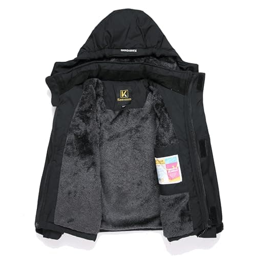 Keevoom Boys Winter Ski Jacket: Windproof, Warm, and Waterproof