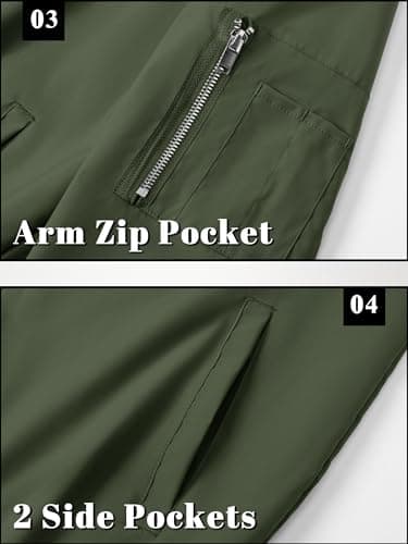 TACVASEN Men's Bomber Jacket