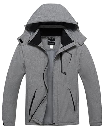 Men's CREATMO US Mountain Waterproof Ski Snowboard Jacket Warm Winter Coat