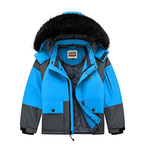 Refined Title: WULFUL Boys' Ski Jacket