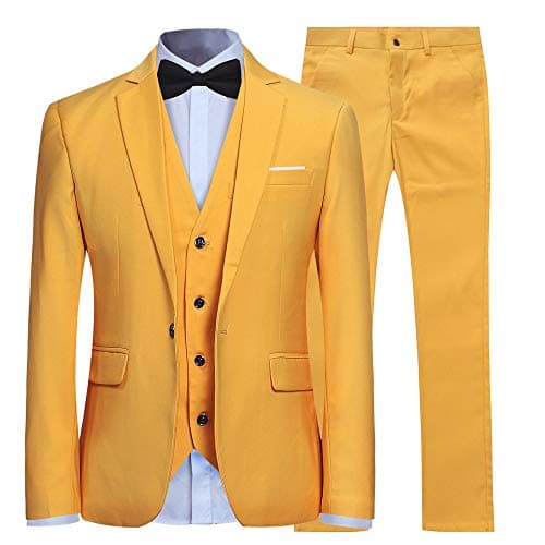 Men's Slim Fit 3-Piece Suit