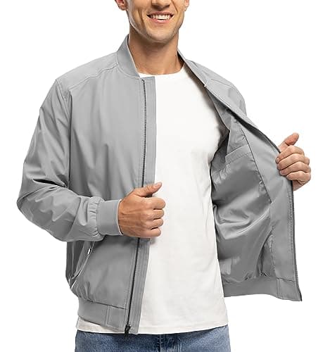 Men's Lightweight Windbreaker Jacket