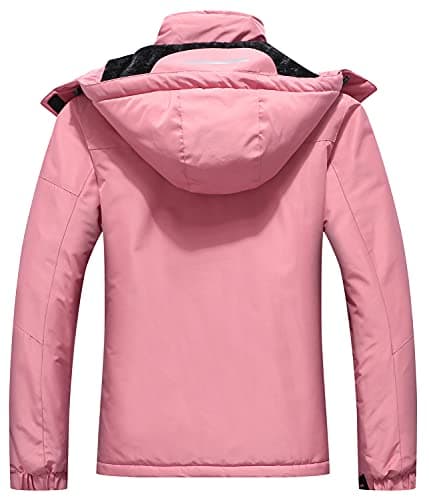 SUOKENI Women's Waterproof Warm Winter Ski Jacket with Hood