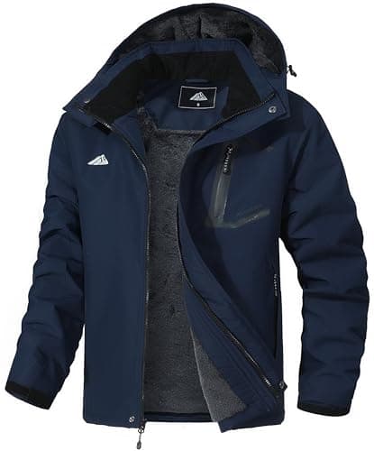 Men's Waterproof Winter Ski Jacket for Hiking
