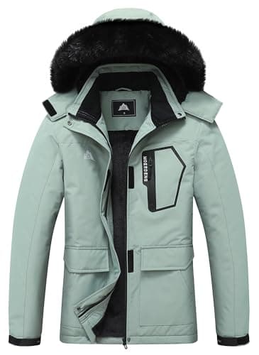 Women's Waterproof Ski Jacket for Winter Activities